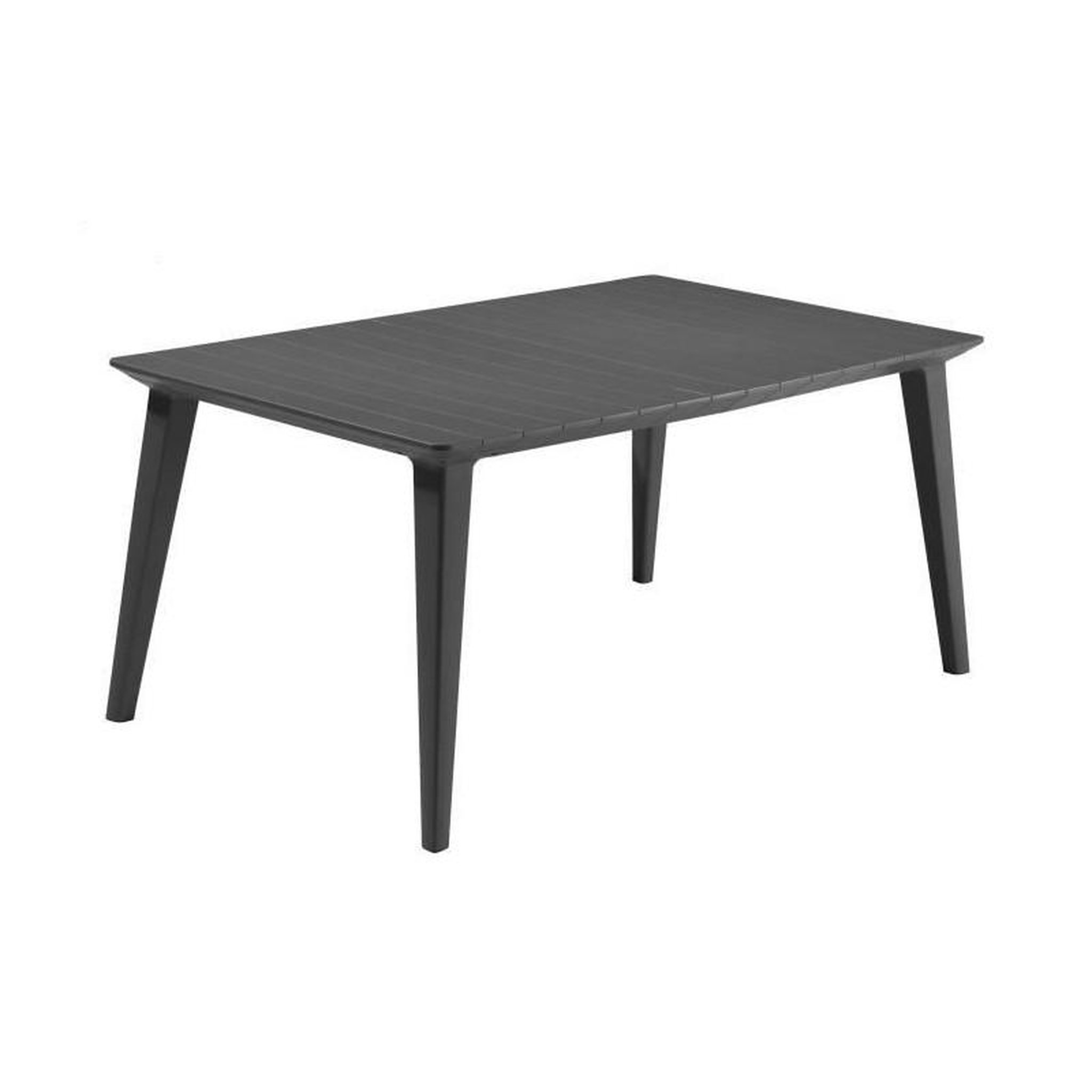 ALLIBERT JARDIN ALLIBERT JARDIN Table Lima 160 6 personnes - Design contemporain - Graphite