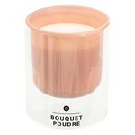 ATMOSPHERA Bougie Parfumée en Verre  Ilan  220g Bouquet Poudré