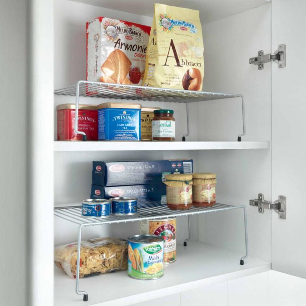 Metaltex Metaltex Support de stockage empilable Sky 2 pcs