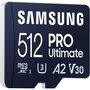 Voir la diapositive 3 : Samsung Carte Micro SD 512 Go Pro Ultimate avec adaptateur