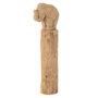 Voir la diapositive 1 : Paris Prix Statue Déco sur Socle  Éléphant  55cm Naturel