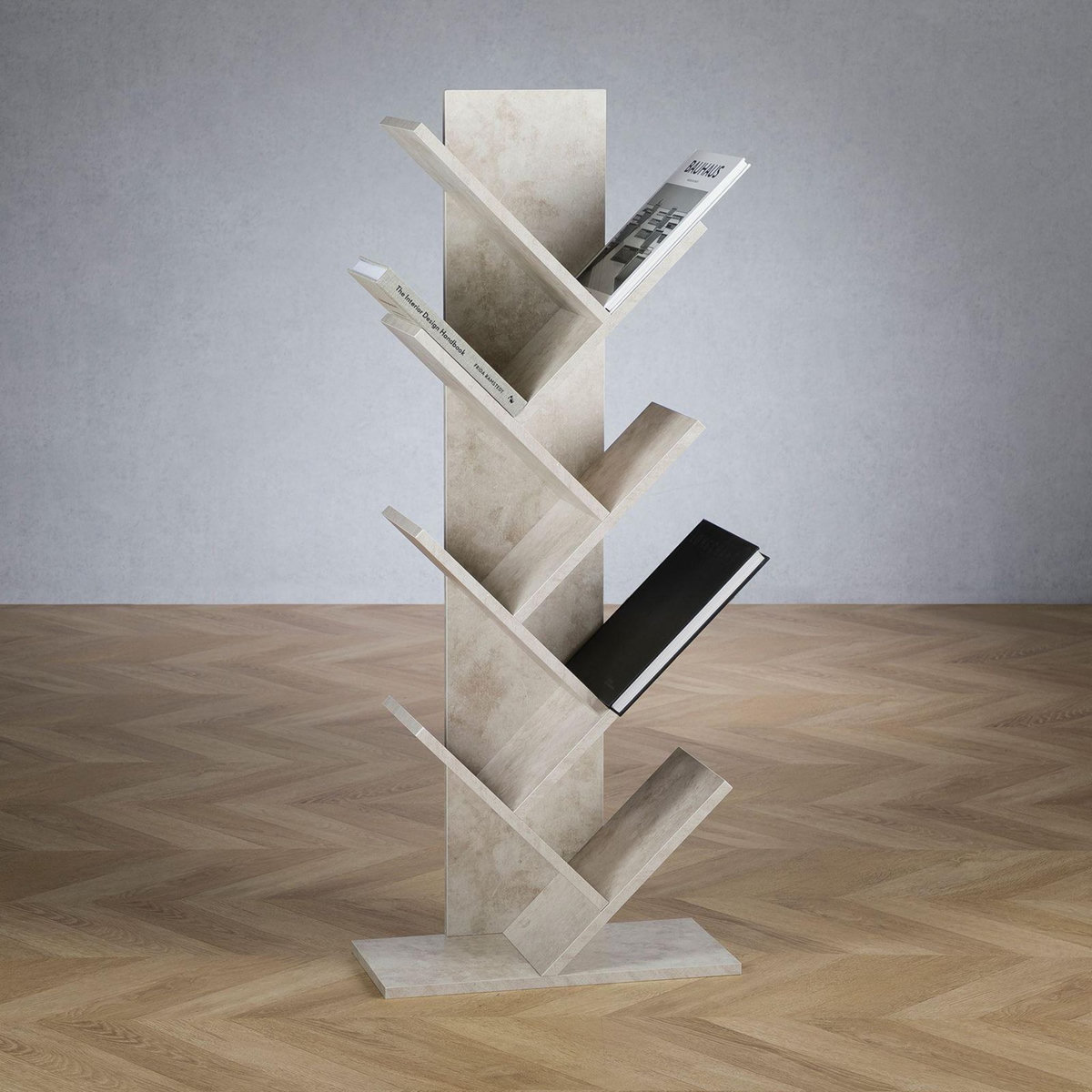 IDIMEX Étagère JULES en forme d'arbre, en bois