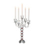 Voir la diapositive 2 : Paris Prix Chandelier 5 Branches  Annie  49cm Transparent & Rouge