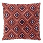 Paris Prix Housse de Coussin  Neo Berbère  40x40cm Rouge
