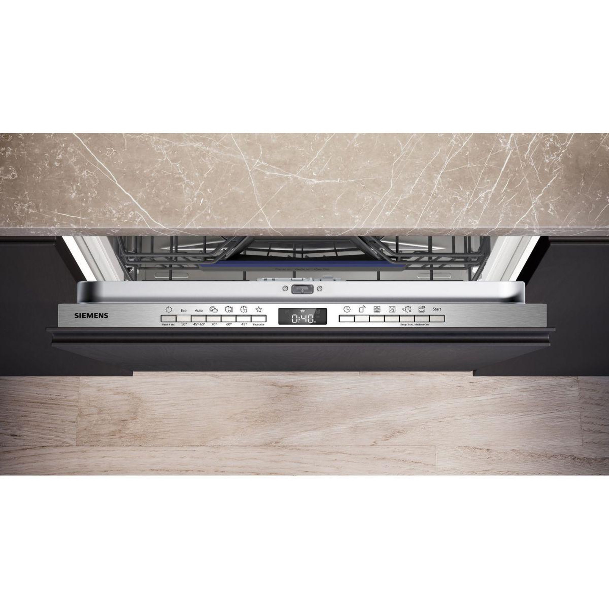 Voir la diapositive 4 : Siemens Lave vaisselle encastrable sn63ex22ce, iq300, silence plus