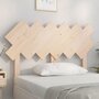 Voir la diapositive 1 : VIDAXL Tete de lit 122,5x3x80,5 cm Bois massif de pin
