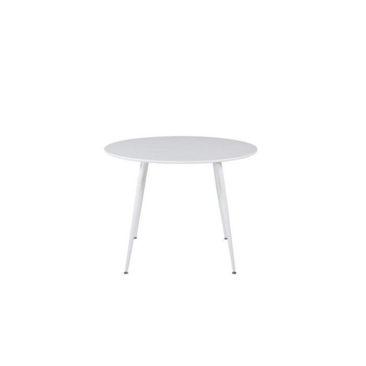 Paris Prix Table à Manger Ronde  Plaza  100cm Blanc