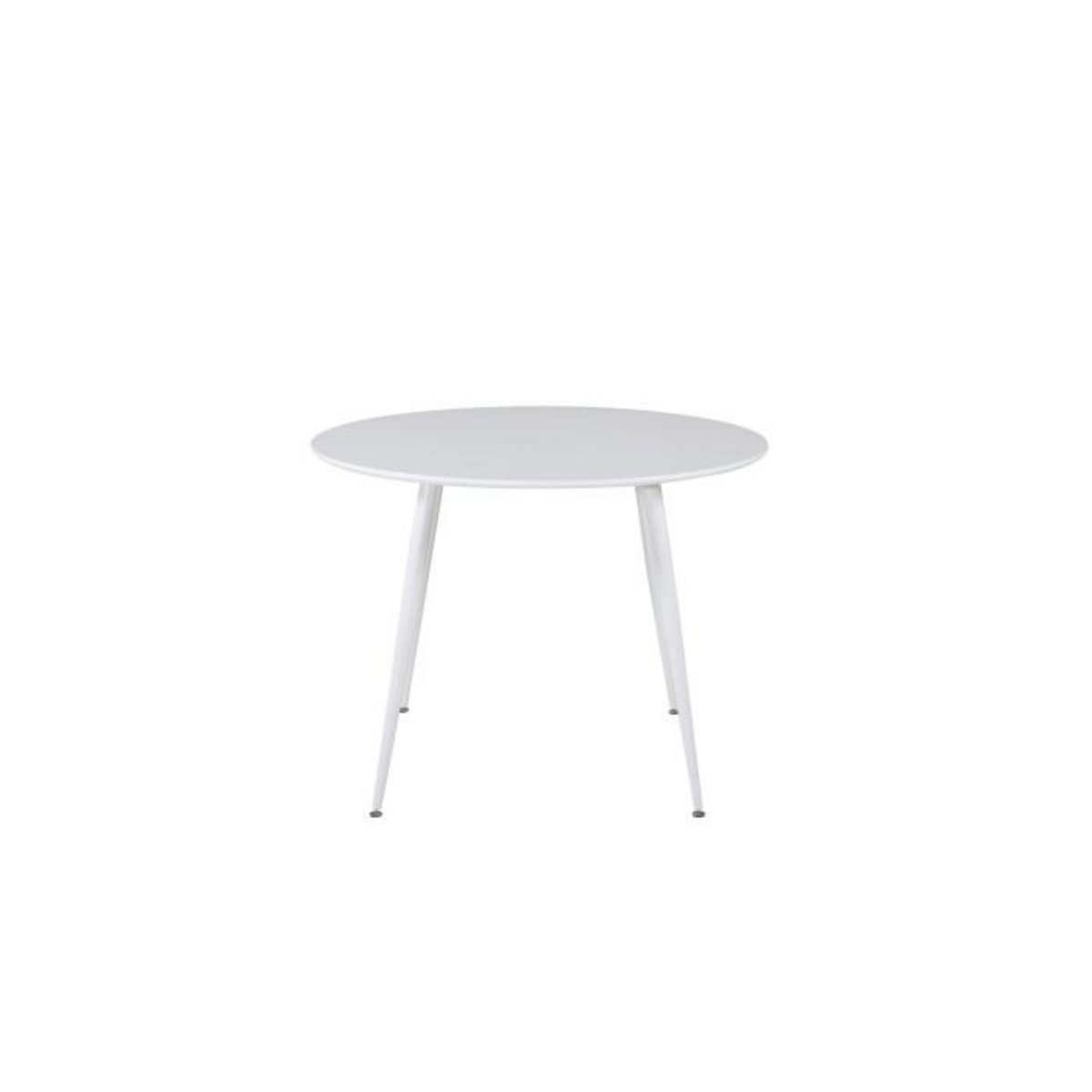 Paris Prix Table à Manger Ronde  Plaza  100cm Blanc