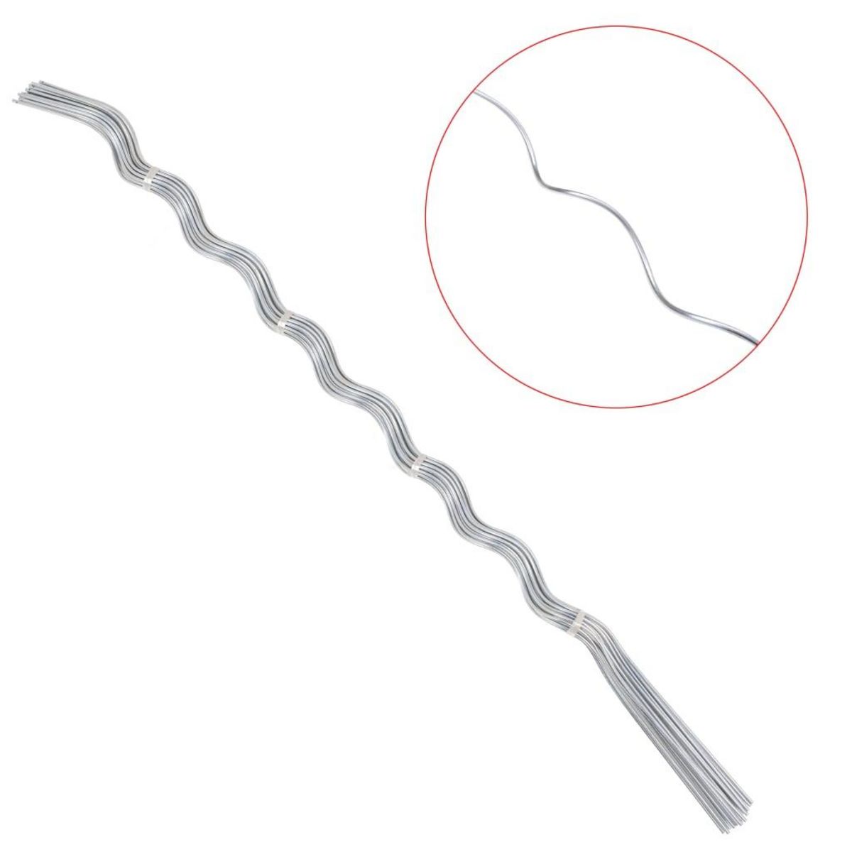 VIDAXL Supports de plantes en spirale 20 pcs Acier galvanise 170 cm