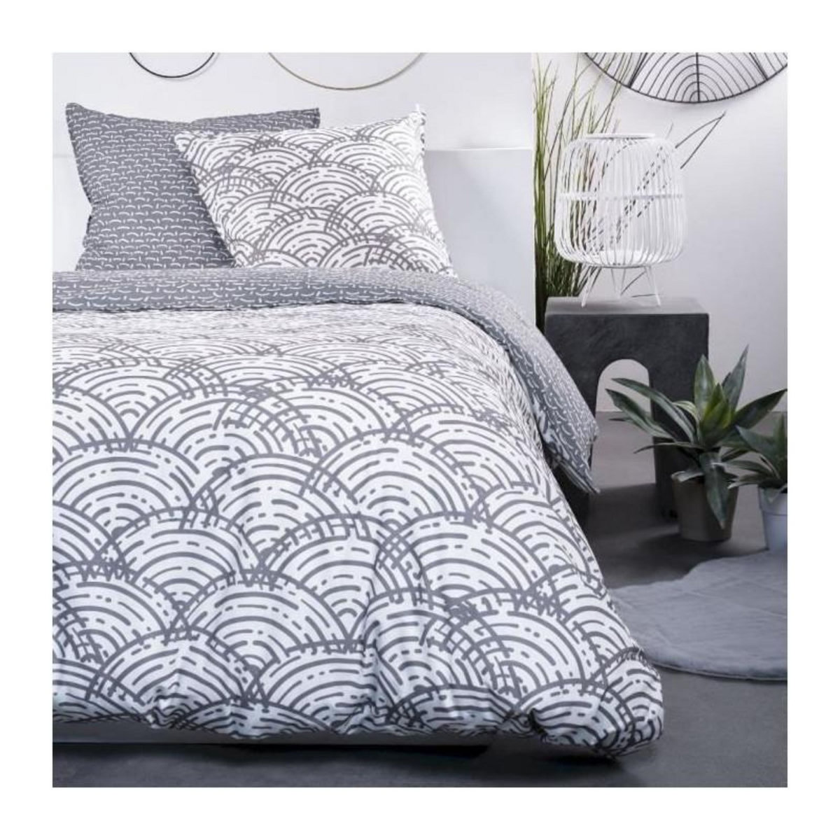 Today Parure de lit - TODAY - Sunshine - 116549 - 2 personnes - 240x260cm - Coton - Imprimé 9.47