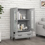 Voir la diapositive 3 : VIDAXL Buffet Sonoma gris 70x31x115 cm Bois d'ingenierie