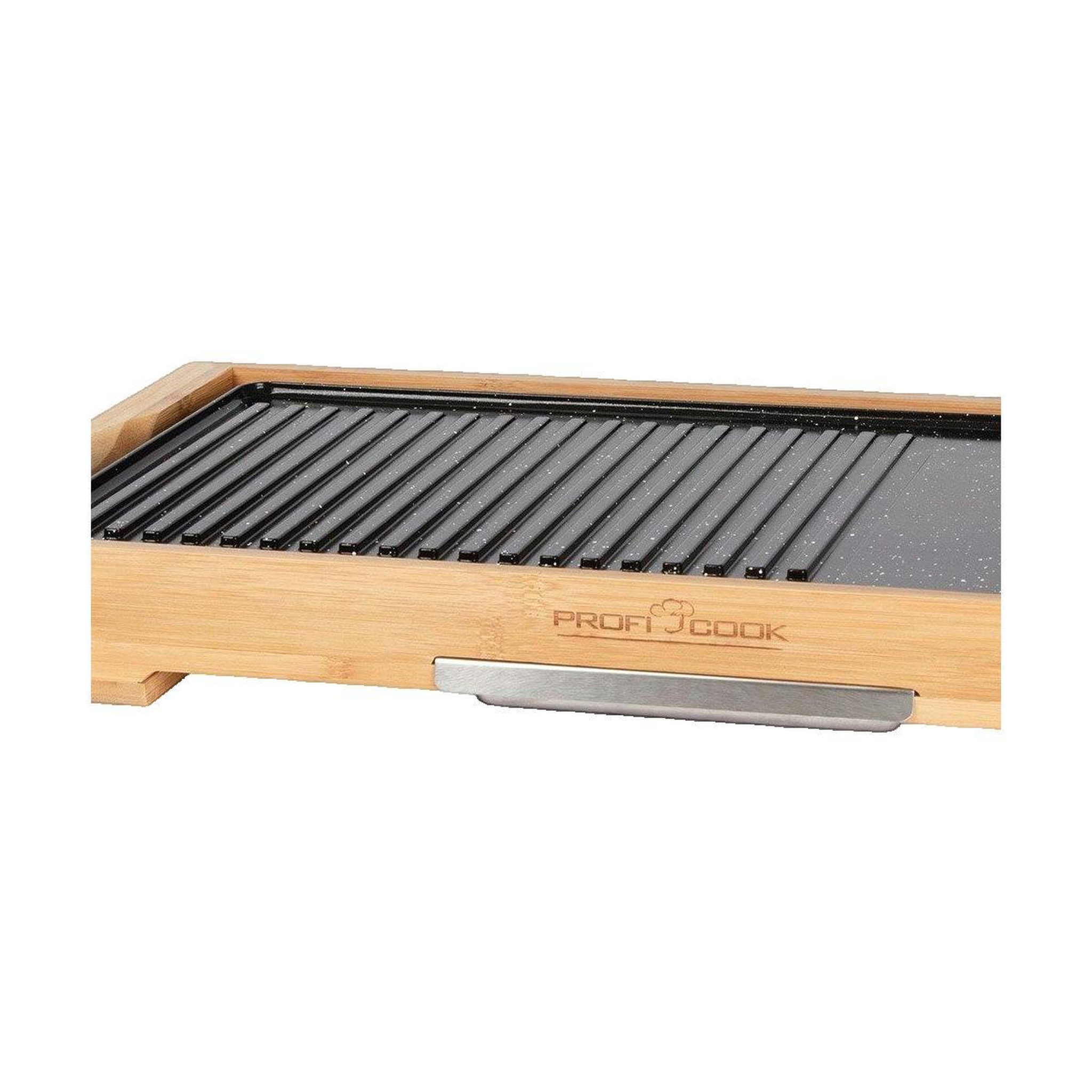 Voir la diapositive 3 : Profi Cook Plancha électrique Profi Cook avec surface Teppanyaki