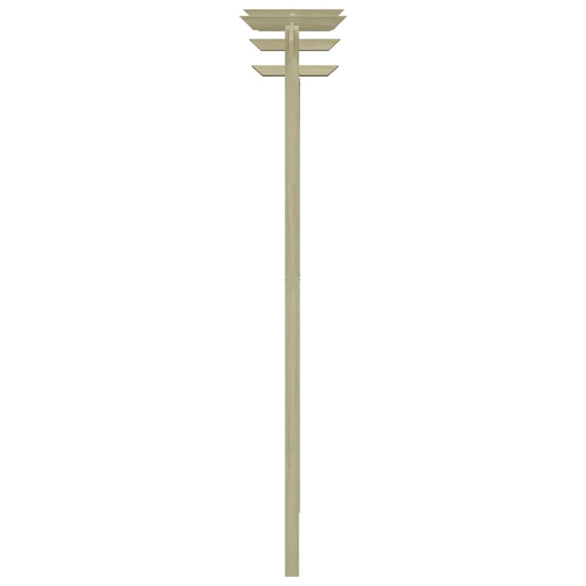 Voir la diapositive 3 : VIDAXL Pergola de jardin 180x210x40 cm bois de pin impregne