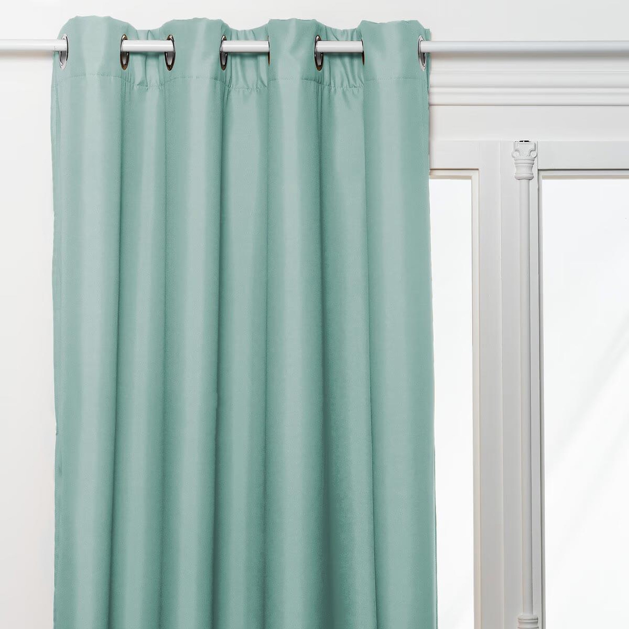 ATMOSPHERA Rideau isolant à œillets  eliat  140x260cm vert céladon