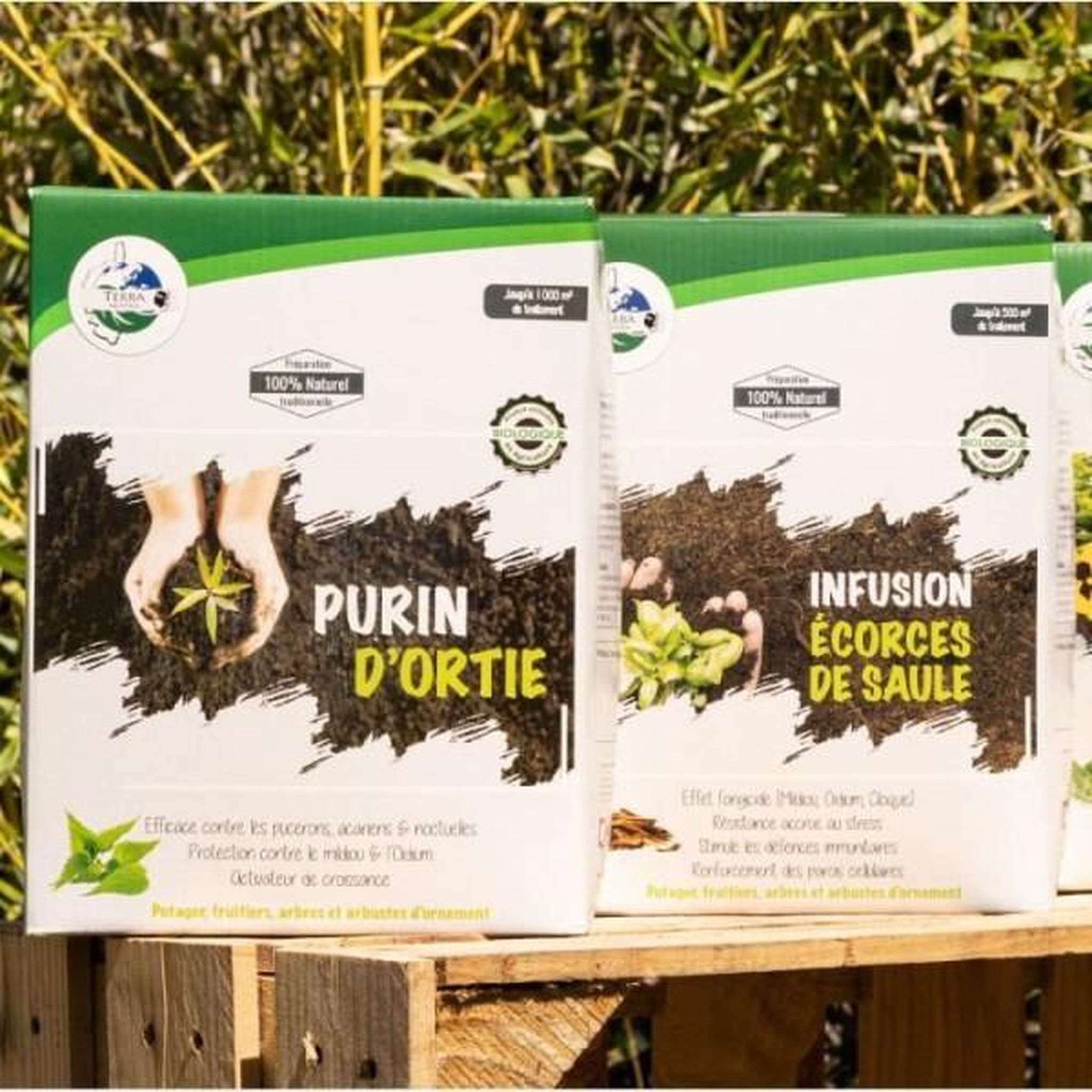 Voir la diapositive 2 : TERRA NOSTRA Purin d'ortie - terra nostra - concentré - 1,5 l