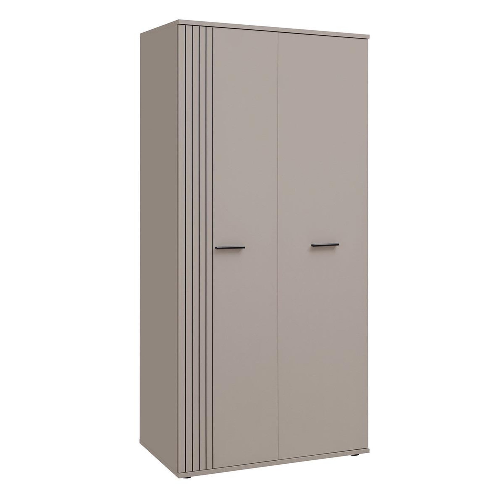 Paris Prix Armoire 2 portes  sigma  90cm gris