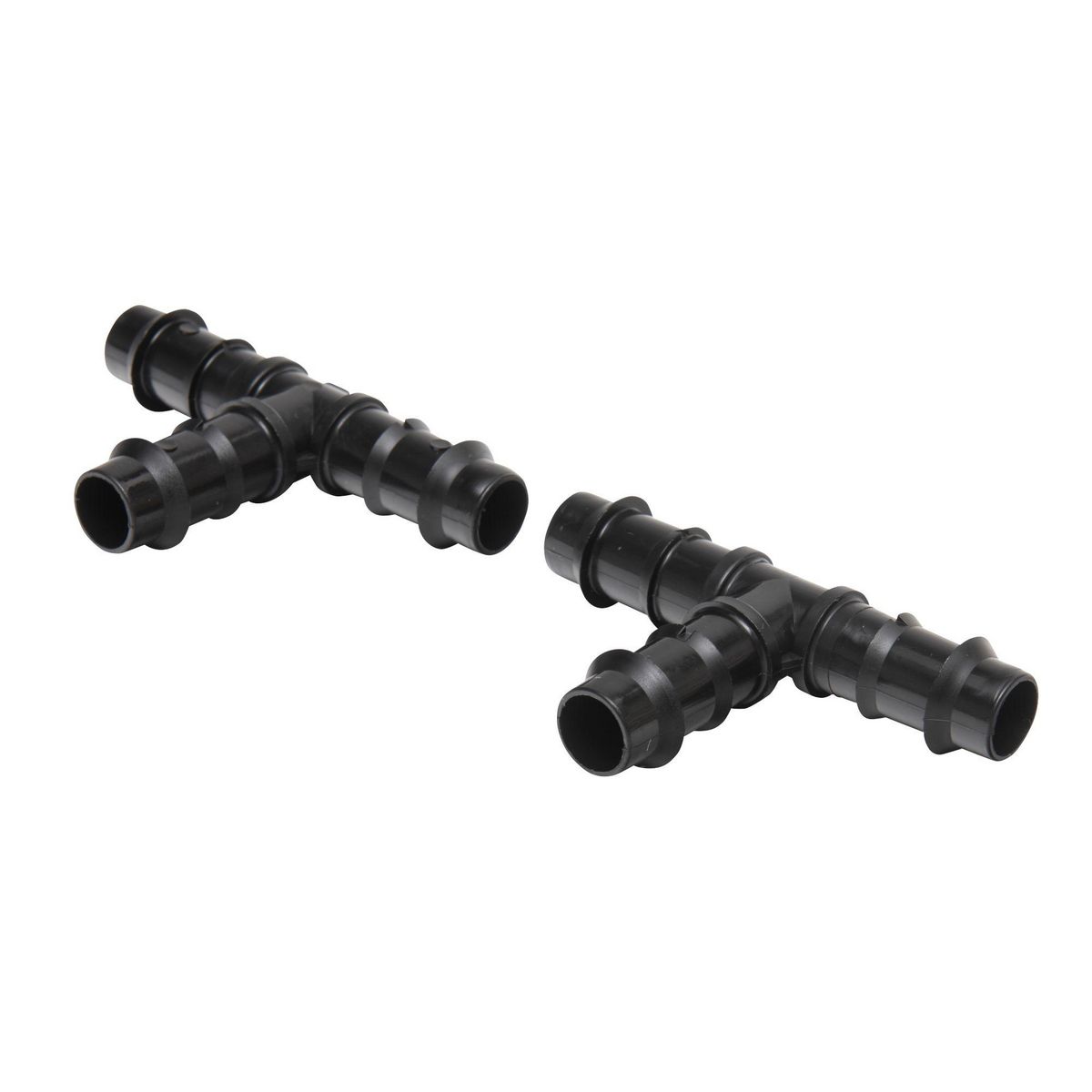 RAIN Raccord goutte à goutte té Ø16 cannelé  par 2