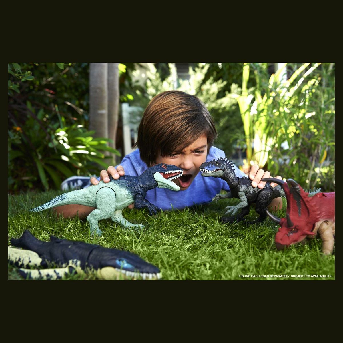 JURASSIC WORLD Dryptosaurus sonore rugissement féroce Jurassic World