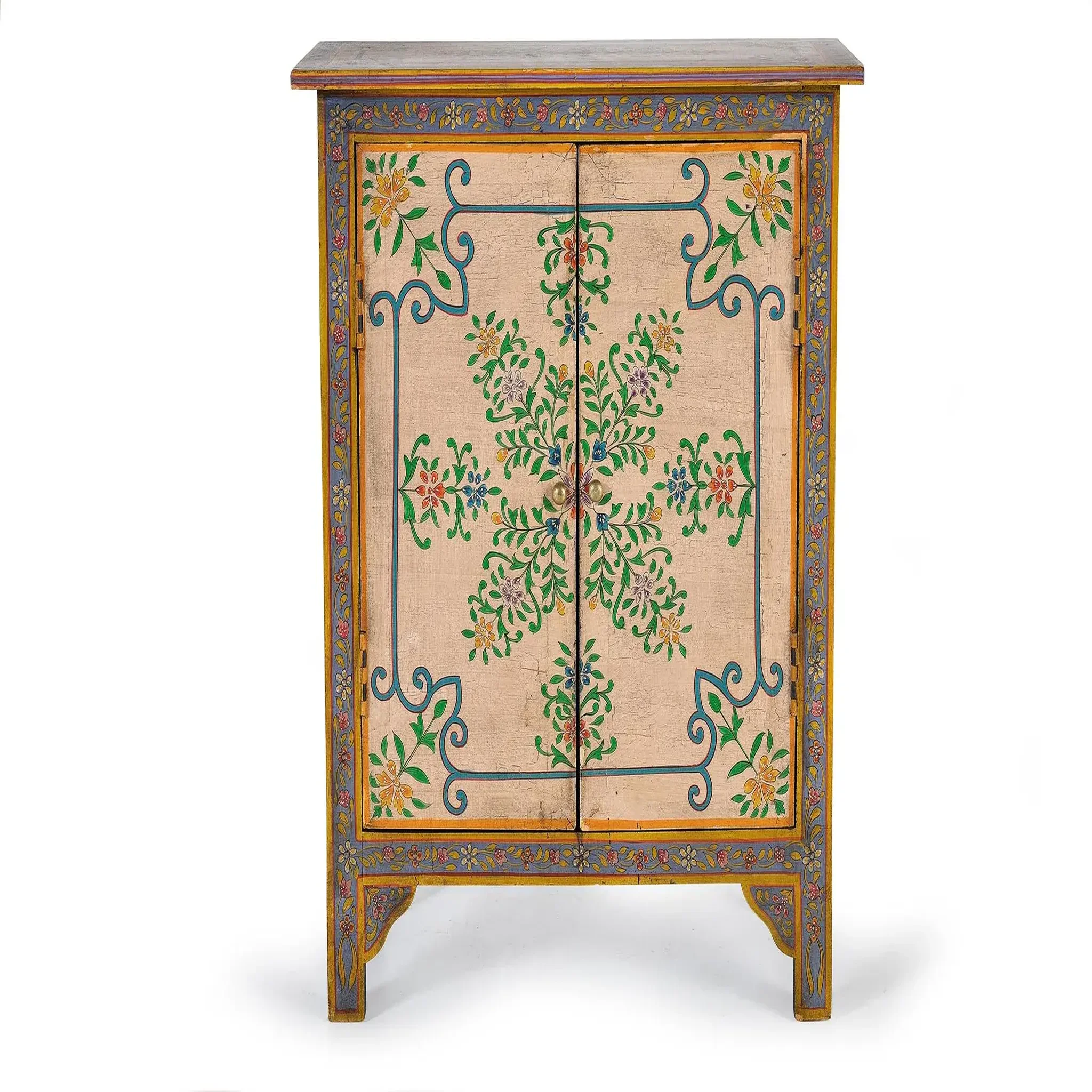 GINER Y COLOMER SL Meuble d'appoint en bois de manguier 65 cm style artisanal ethnique