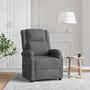 Voir la diapositive 1 : VIDAXL Fauteuil de massage Gris fonce Tissu