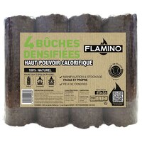 WOODSTOCK Bûches bois densifié ultra caloriques x5 pas cher 