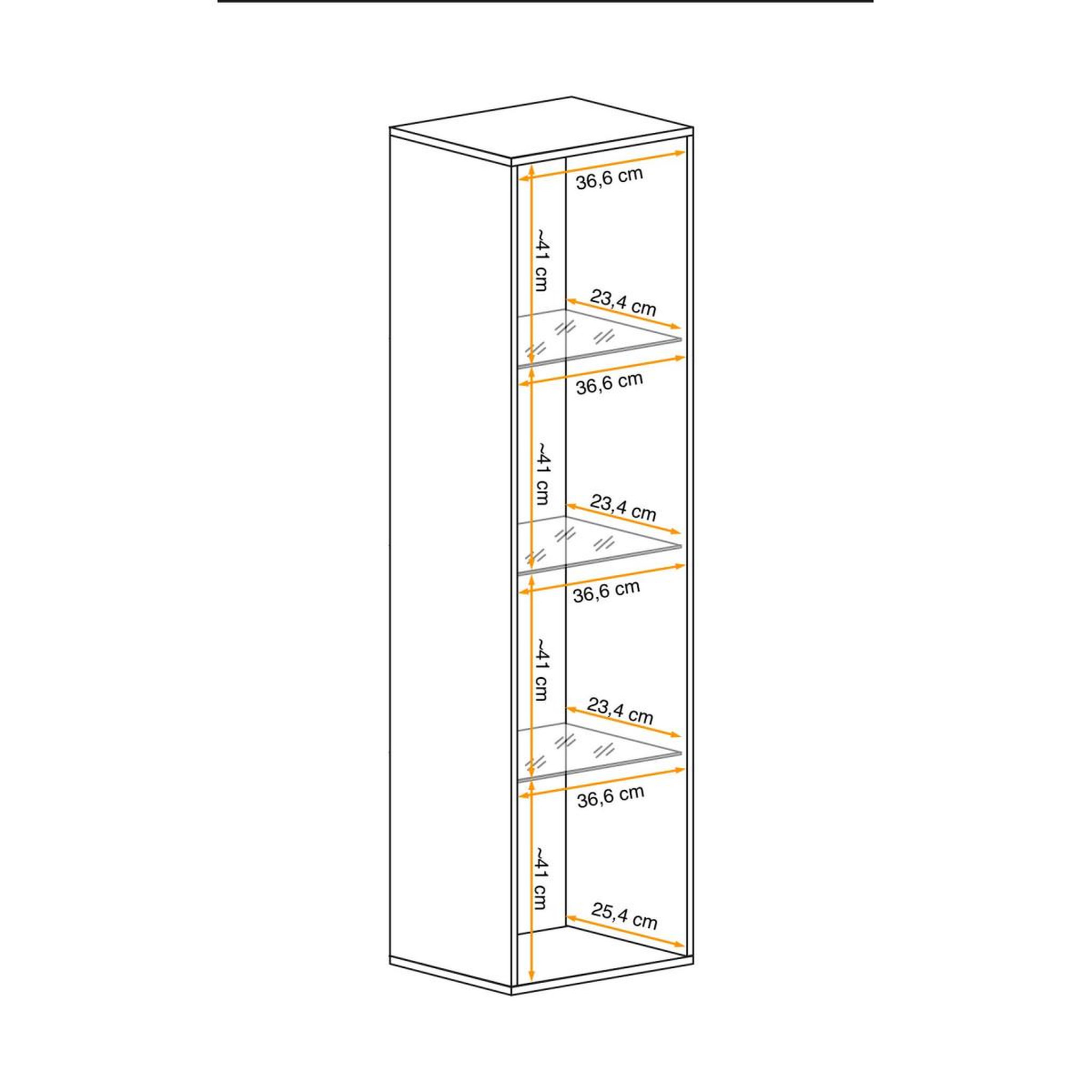 Voir la diapositive 4 : Paris Prix Vitrine led murale design  fly c3  170cm noir & blanc