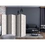 Voir la diapositive 2 : Paris Prix Paravent 5 Volets  Black Streamers  172x225cm