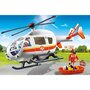PLAYMOBIL 6686 - City Life - Hélicoptère médical