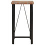 Voir la diapositive 2 : VIDAXL Table de bar 55x55x107 cm bois massif de recuperation et fer