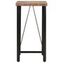 Voir la diapositive 2 : VIDAXL Table de bar 55x55x107 cm bois massif de recuperation et fer