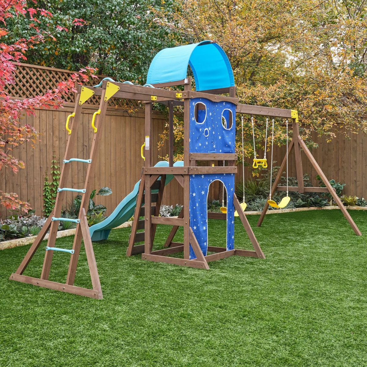 Kidkraft Aire de jeux pour enfant Overlook Challenge 