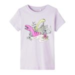 NAME IT T shirt Mauve Fille Name it Brigita. Coloris disponibles : Violet