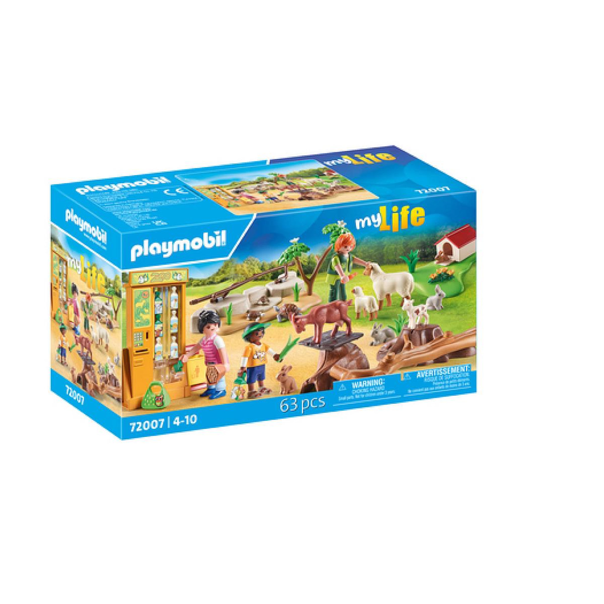 Voir la diapositive 2 : PLAYMOBIL 72007 Découverte des animaux à la ferme