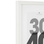 Voir la diapositive 3 : ATMOSPHERA Cadre Photo Bois 30x40cm Blanc