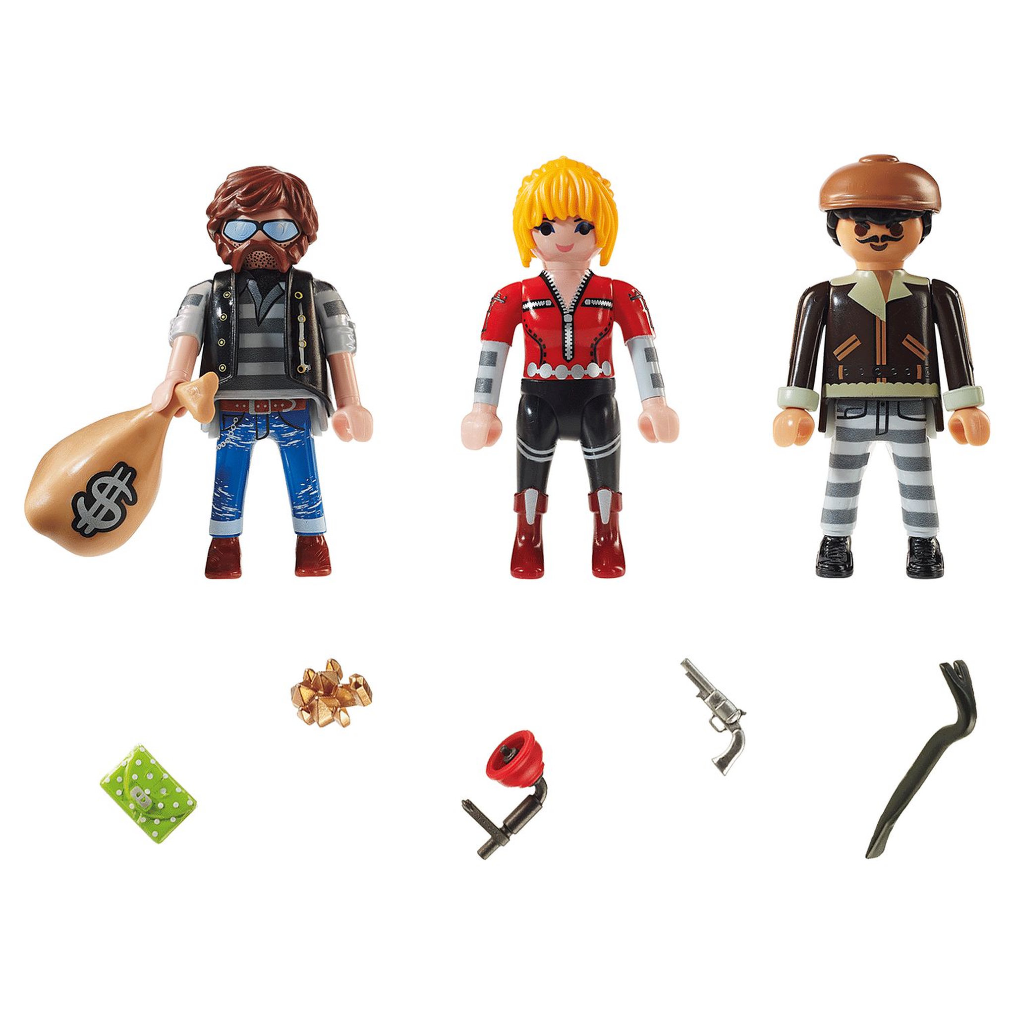 Voir la diapositive 2 : PLAYMOBIL 70670 - City Action - Police Equipe de bandits