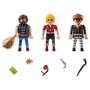 Voir la diapositive 2 : PLAYMOBIL 70670 - City Action - Police Equipe de bandits