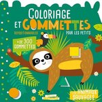 COLORIAGE ET GOMMETTES POUR LES PETITS LES ANIMAUX SAUVAGES. AVEC PLUS DE 300 GOMMETTES REPOSITIONNABLES, Carotte et compagnie