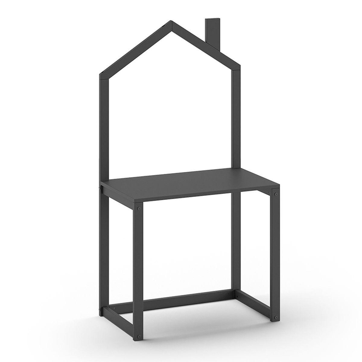 Paris Prix Bureau Enfant en Bois  Dallas  150cm Anthracite