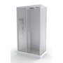 Voir la diapositive 2 : Aurlane Cabine de douche rectangle 80x110x220cm - WHITE ZEN rectangle