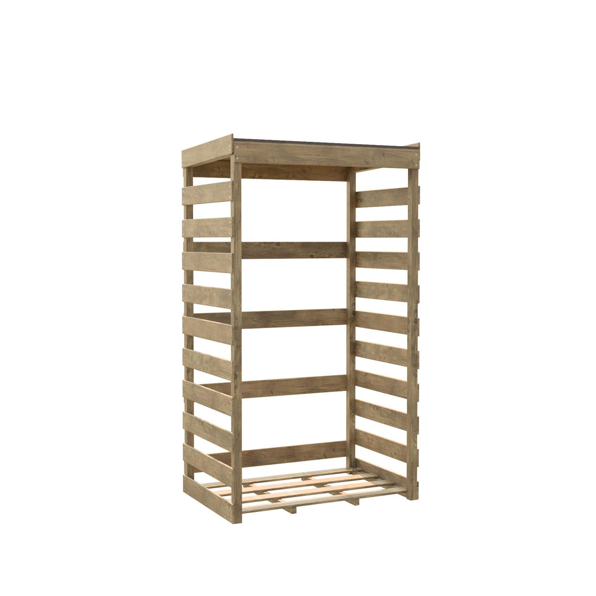 Forest Style Bûcher - Bois traité autoclave  - 1,7m3 - COLOMBUS