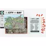 Puzzle Labyrinthe 1000 pièces : La ville au bord de la baie