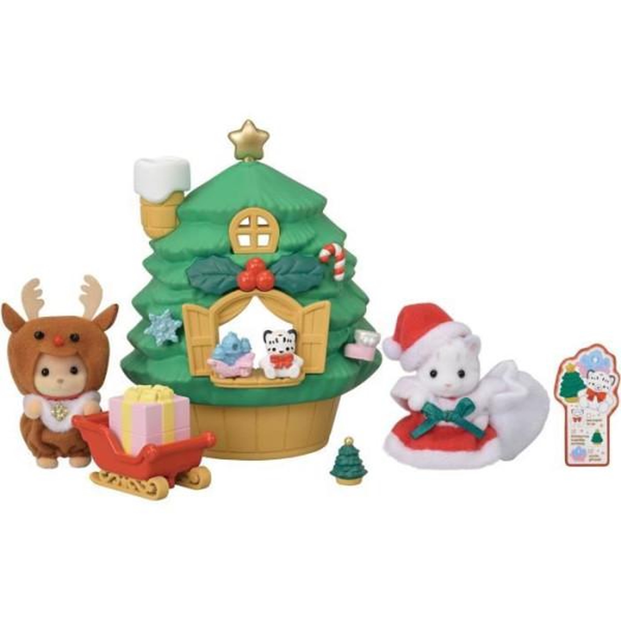 Sylvanian Families Mini-figurines - SYLVANIAN FAMILIES - La maison du Pere Noël - Des 3 ans