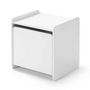 Voir la diapositive 3 : Paris Prix Pack - Lit Enfant, Chevet & Commode  Kiddy  Blanc