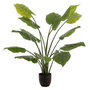 Voir la diapositive 1 : Paris Prix Plante Artificielle  Taro Sauvage  123cm Vert