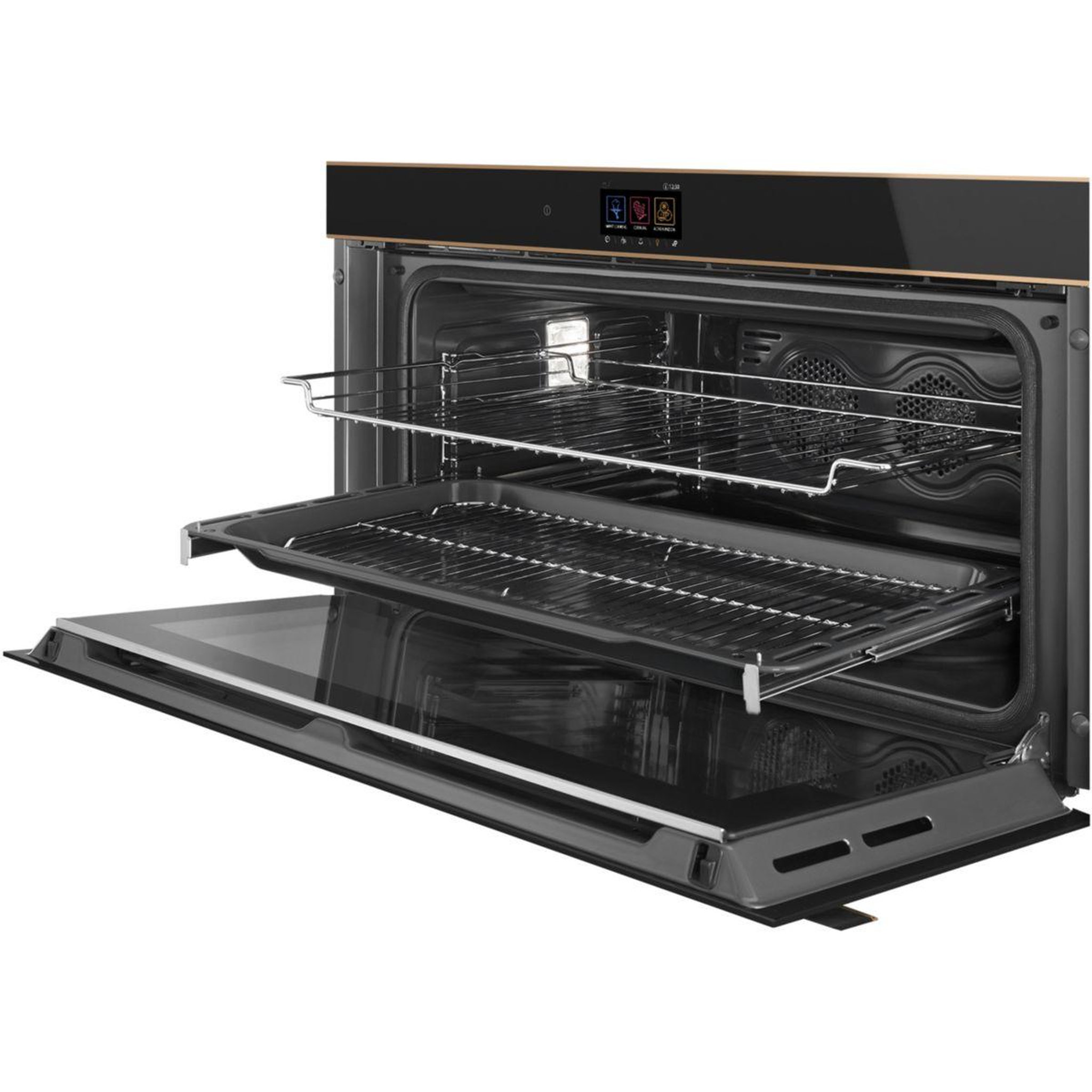 Voir la diapositive 4 : SMEG Four encastrable sfpr9604tnr