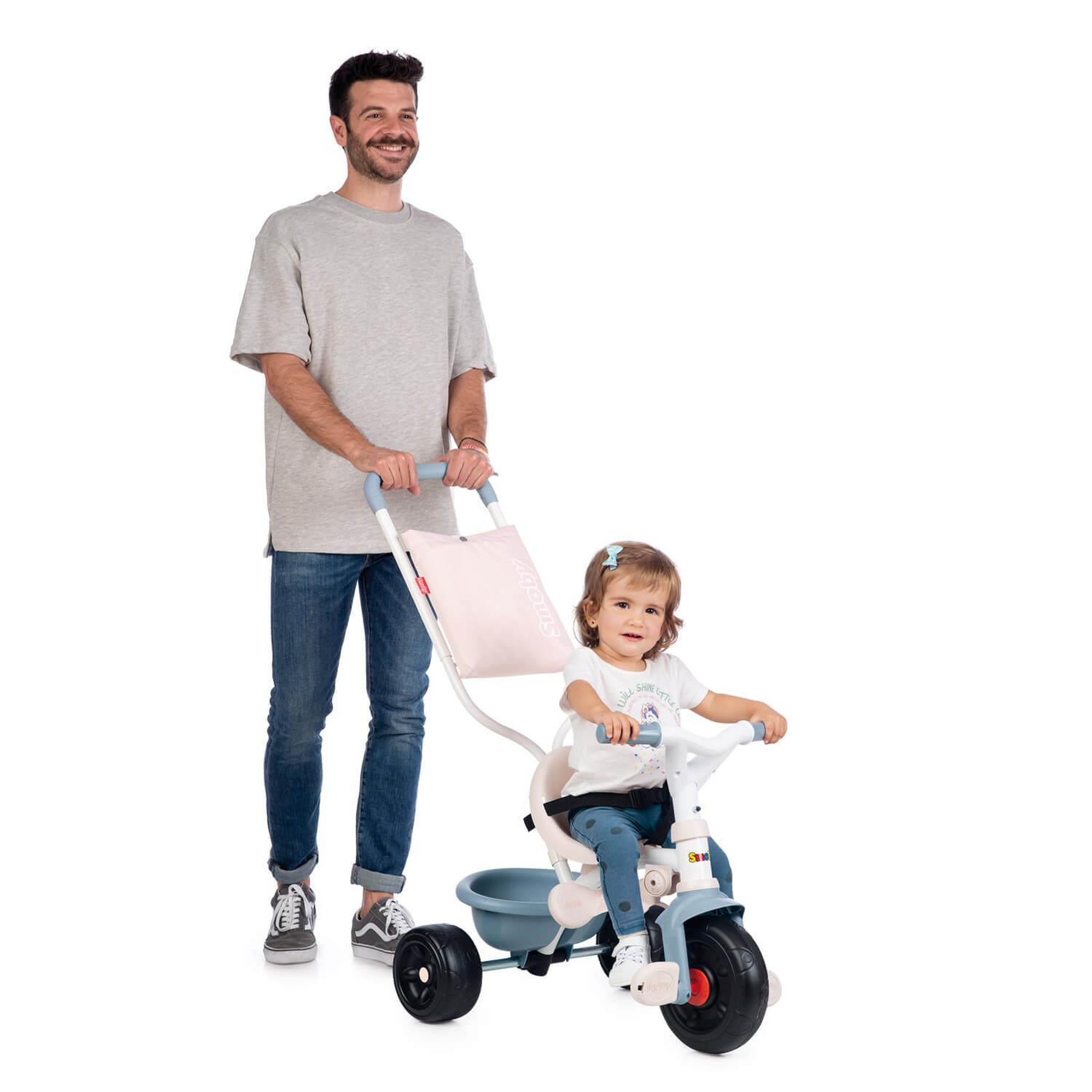 Voir la diapositive 4 : SMOBY Tricycle Be Fun Confort Bleu