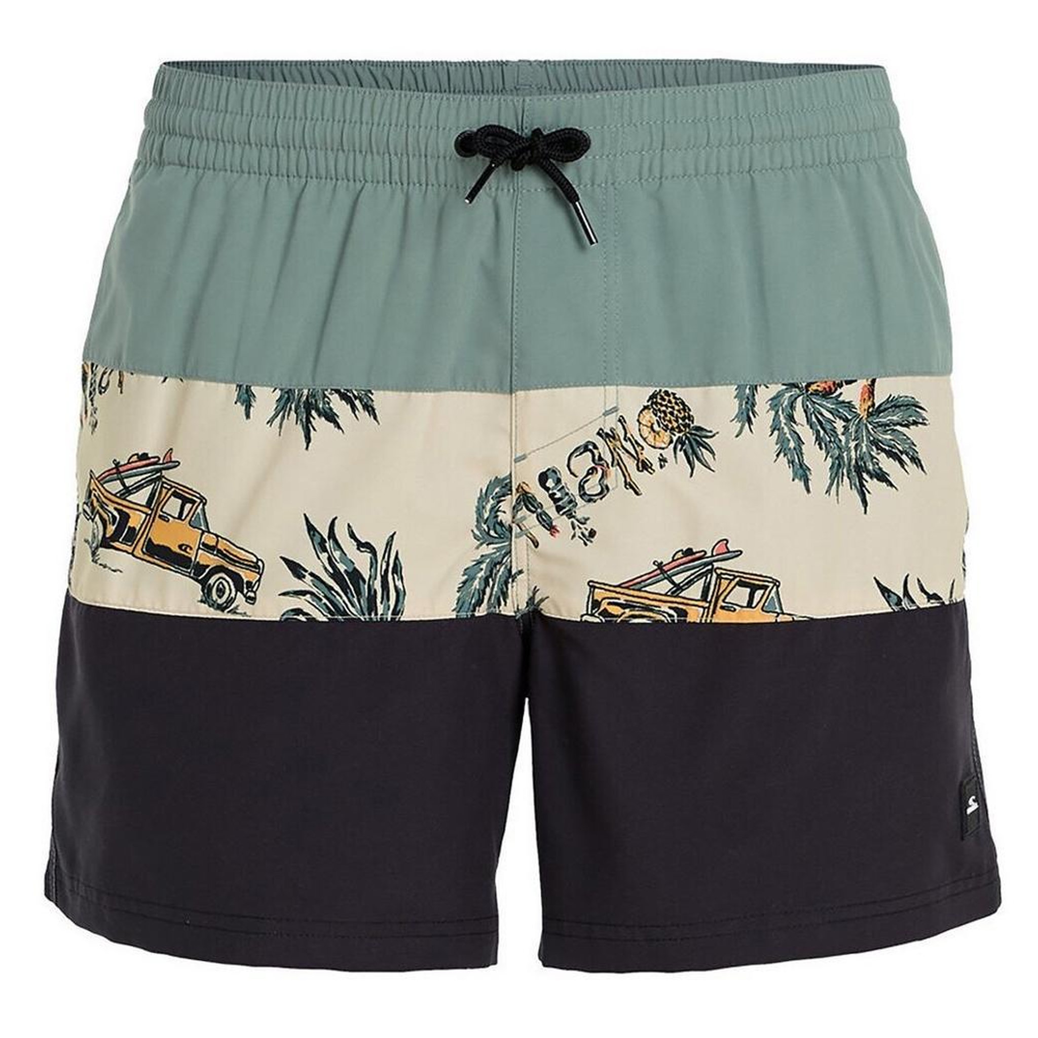 O'NEILL Maillot de bain Noir/Vert/Beige O'Neill Block. Coloris disponibles : Beige