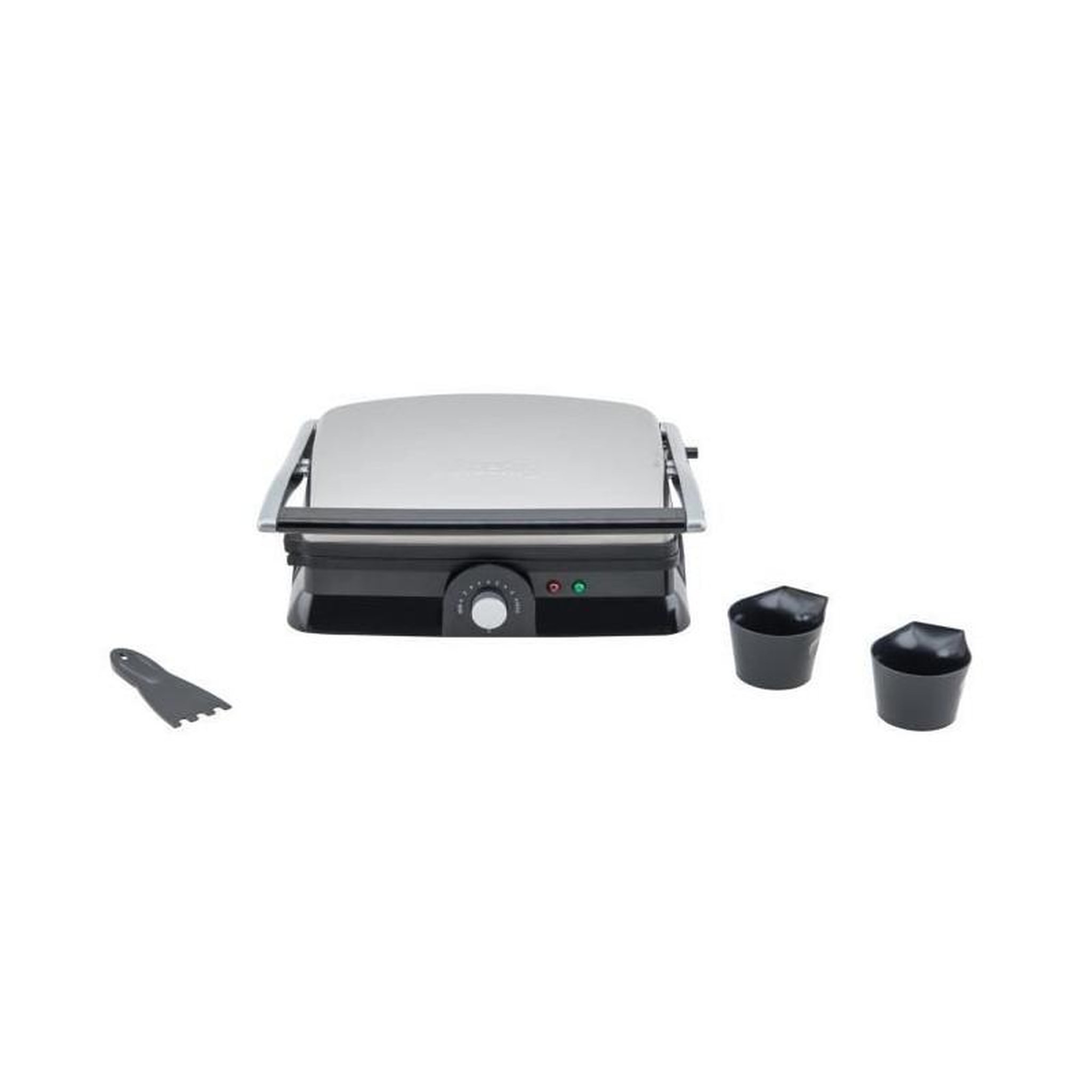Voir la diapositive 4 : HKOENIG H.KoeNIG GR20 Grille-viande electrique Noir et Inox
