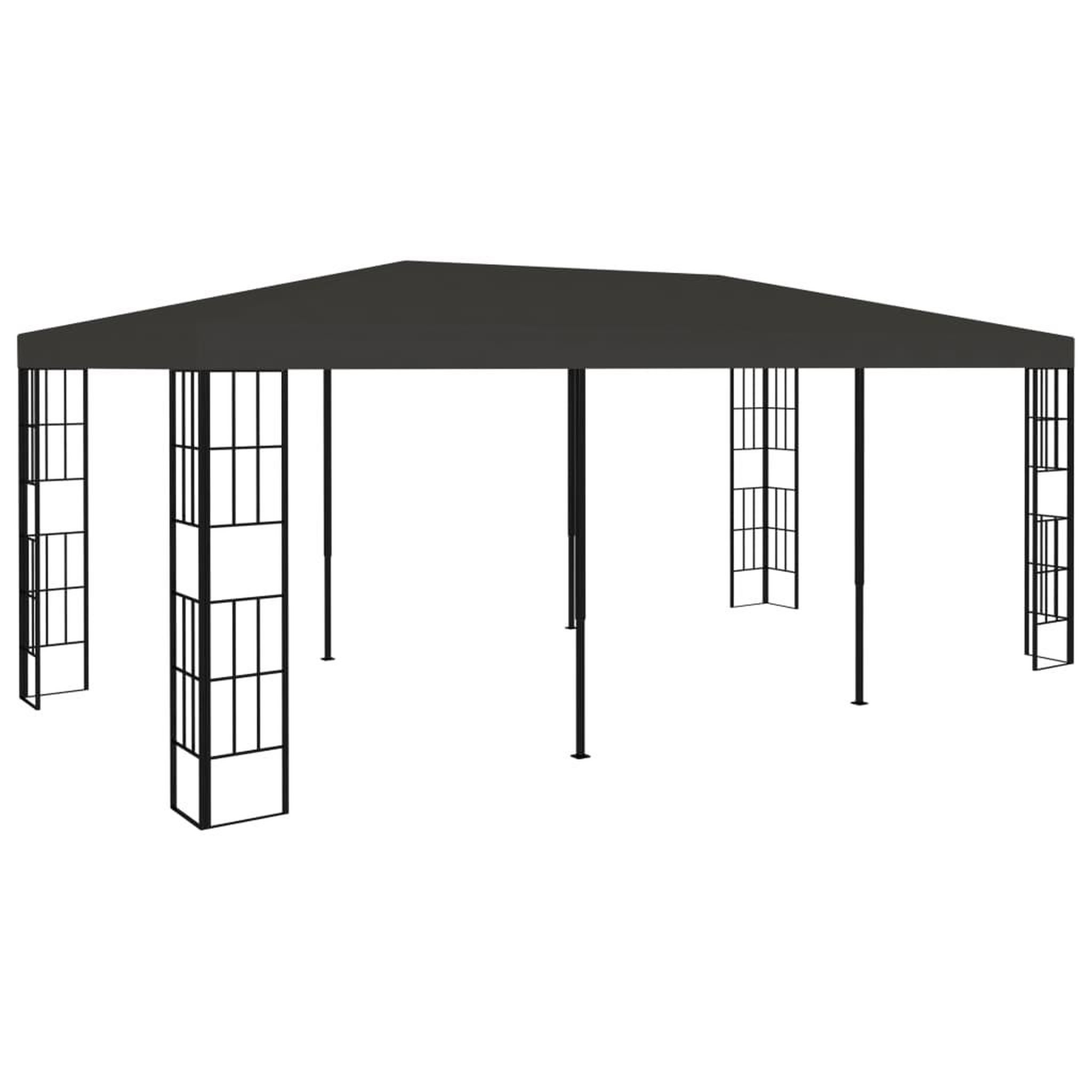 Voir la diapositive 1 : VIDAXL Belvedere 3x6 m Anthracite