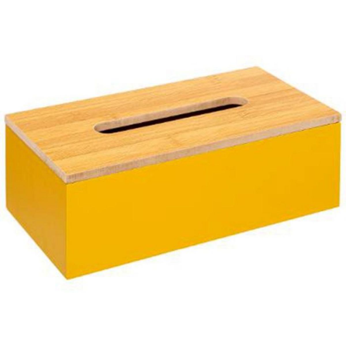 FIVE Boîte à Mouchoirs Déco  Modern  25cm Moutarde